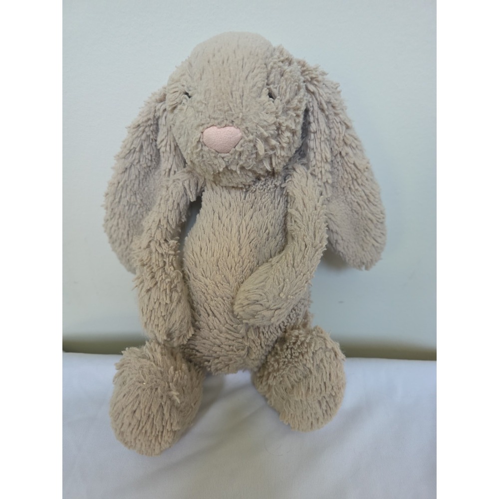 Jellycat London Bashful Beige Bunny Plush 11"-12"